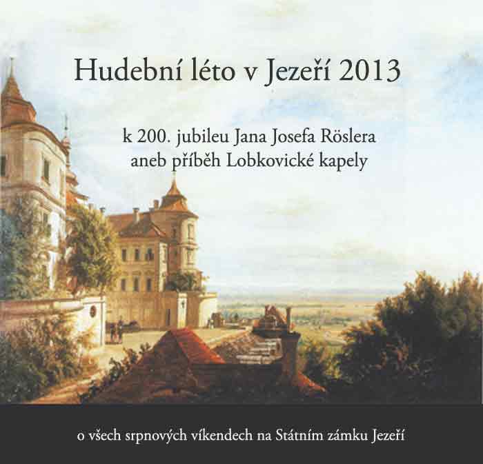 Hudební léto v Jezeří 2013